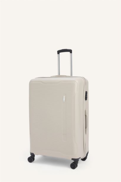 Unisex Sert Kapaklı Büyük Boy	 Valiz