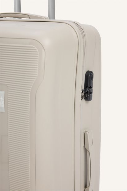 Unisex Sert Kapaklı Büyük Boy	 Valiz