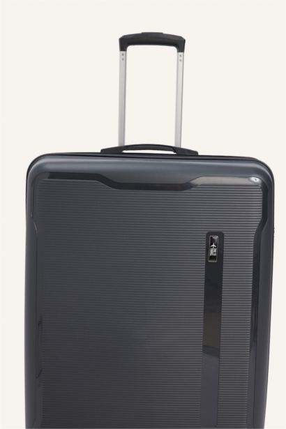 Unisex Sert Kapaklı Büyük Boy	 Valiz