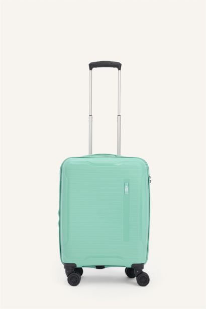 Unisex Sert Kapaklı Küçük Boy Valiz