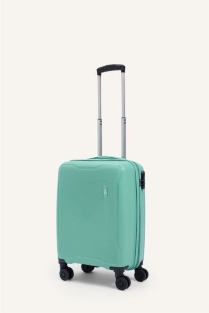 Unisex Sert Kapaklı Küçük Boy Valiz