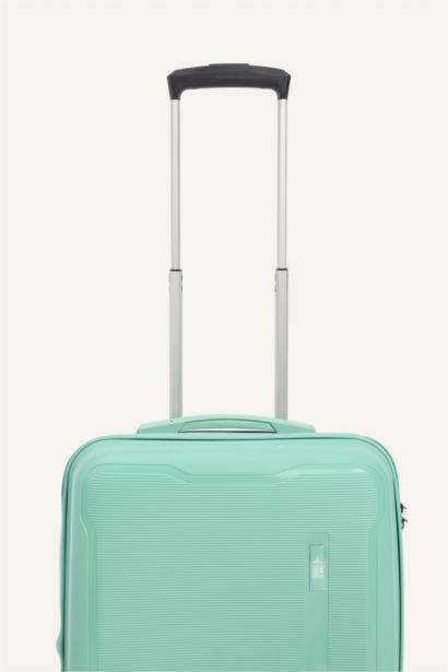 Unisex Sert Kapaklı Küçük Boy Valiz