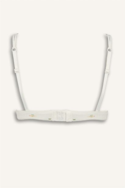 Dantel Detaylı Çıkarılabilir Pedli Balensiz Bralet