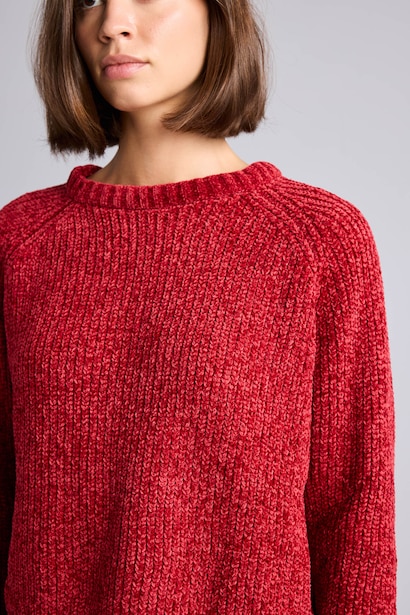 Regular Fit Crew Neck Knitted Pullover