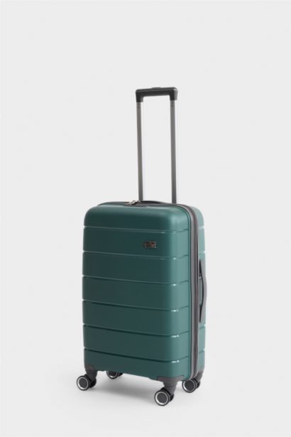 Unisex Sert Kapaklı Valiz