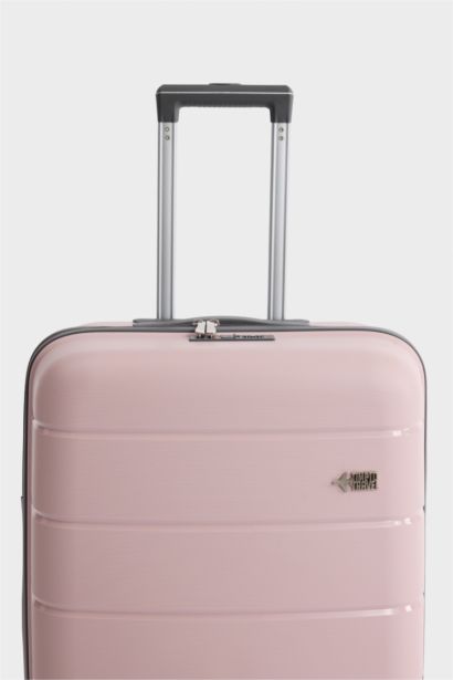 Unisex Sert Kapaklı Valiz