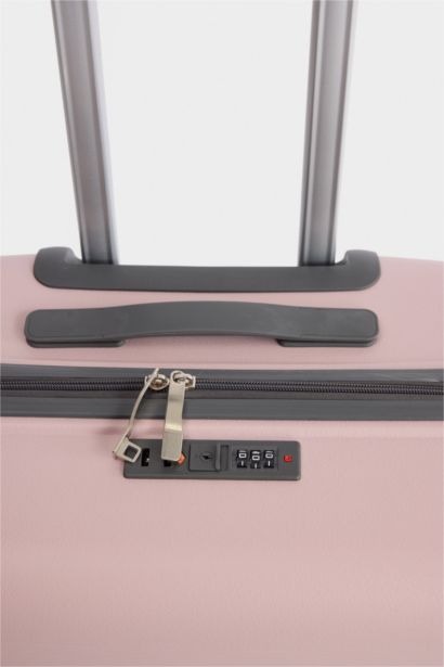 Unisex Sert Kapaklı Valiz