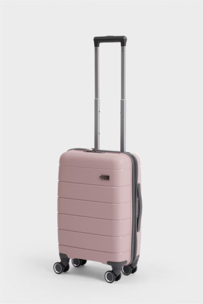 Unisex Sert Kapaklı Valiz