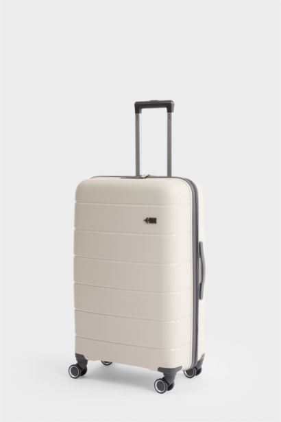 Unisex Sert Kapaklı Valiz