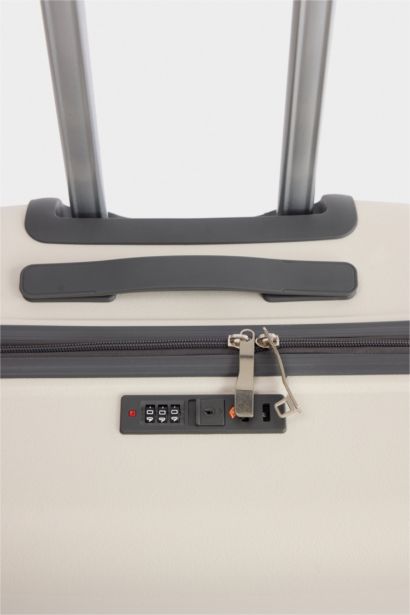 Unisex Sert Kapaklı Valiz