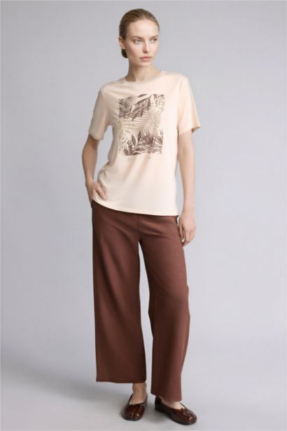 Regular Fıt Kısa Kollu Tişört