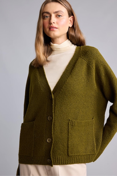 Oversize Fit Cardigan