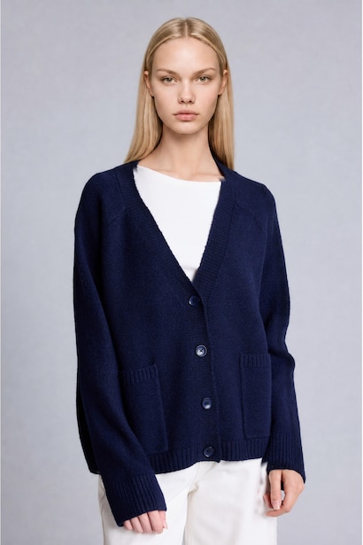 Oversize Fit Cardigan