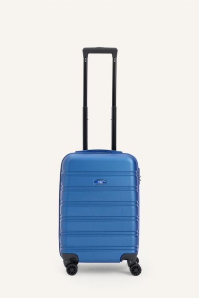 Unisex Sert Kapaklı Küçük Boy Valiz