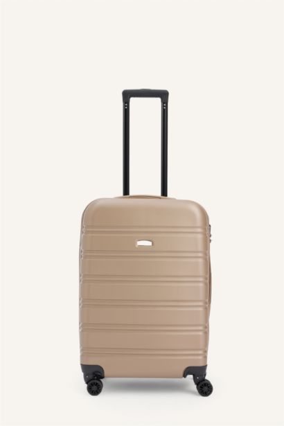 Unisex Sert Kapaklı Büyük Boy Valiz