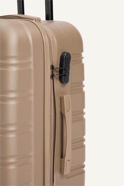 Unisex Sert Kapaklı Büyük Boy Valiz