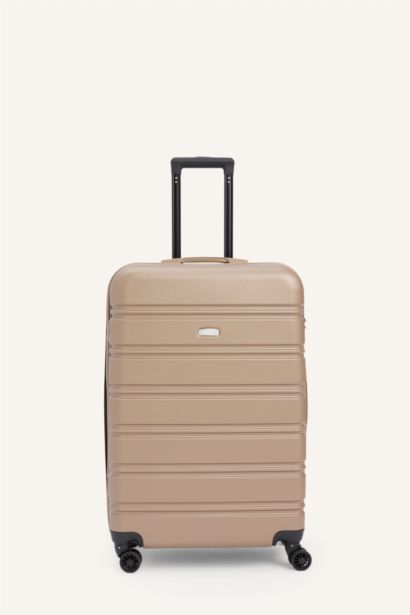 Unisex Sert Kapaklı Büyük Boy	 Valiz