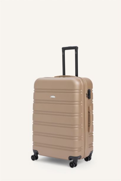 Unisex Sert Kapaklı Büyük Boy	 Valiz