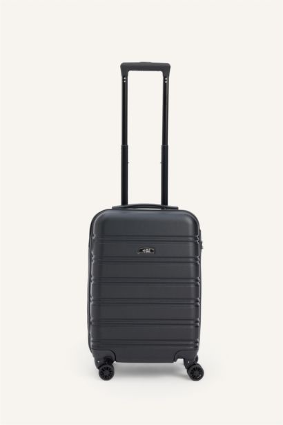 Unisex Sert Kapaklı Küçük Boy Valiz