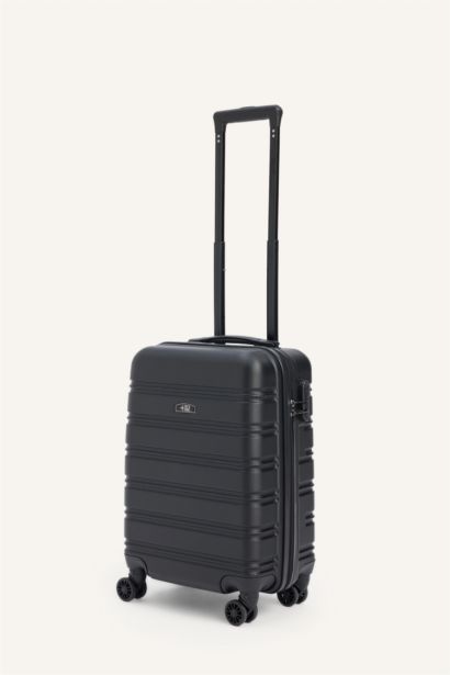 Unisex Sert Kapaklı Küçük Boy Valiz