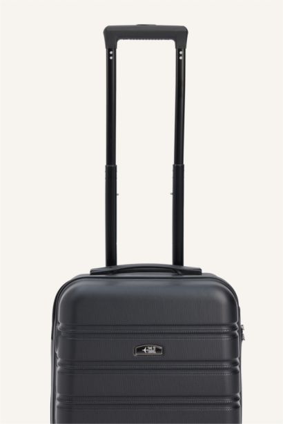 Unisex Sert Kapaklı Küçük Boy Valiz