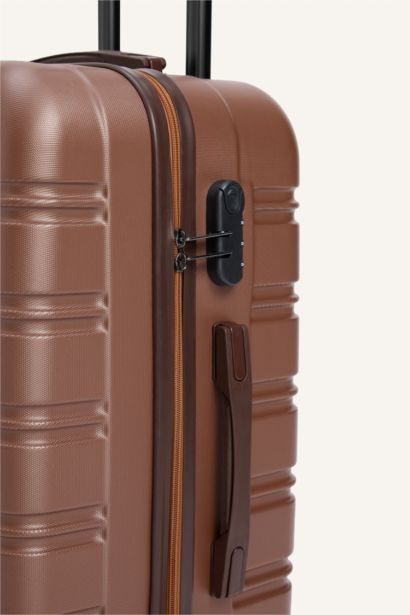 Unisex Sert Kapaklı Büyük Boy	 Valiz