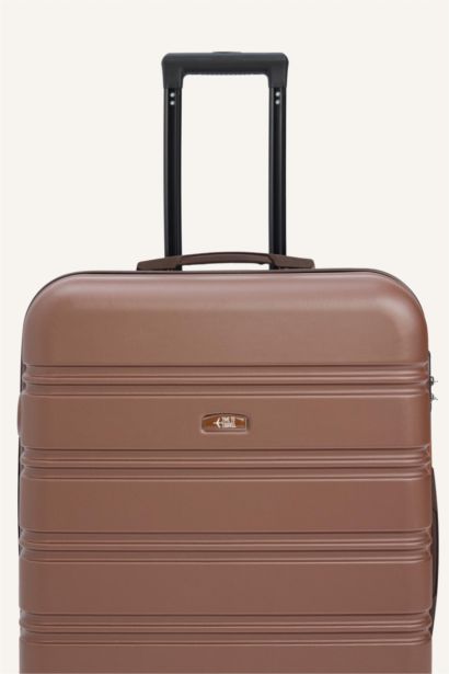 Unisex Sert Kapaklı Büyük Boy Valiz