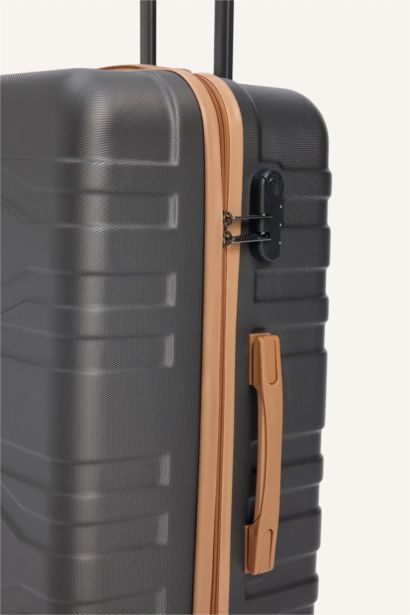 Unisex Sert Kapaklı Büyük Boy	 Valiz