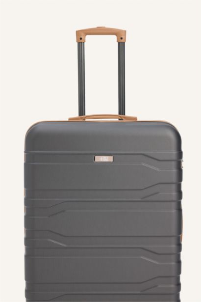 Unisex Sert Kapaklı Büyük Boy	 Valiz