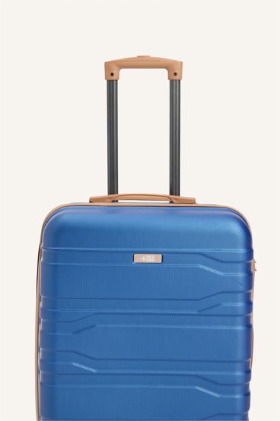 Unisex Sert Kapaklı Orta Boy Valiz