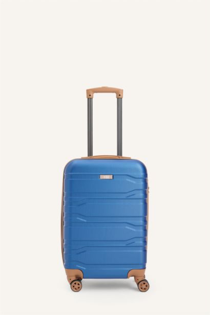 Unisex Sert Kapaklı Küçük Boy Valiz