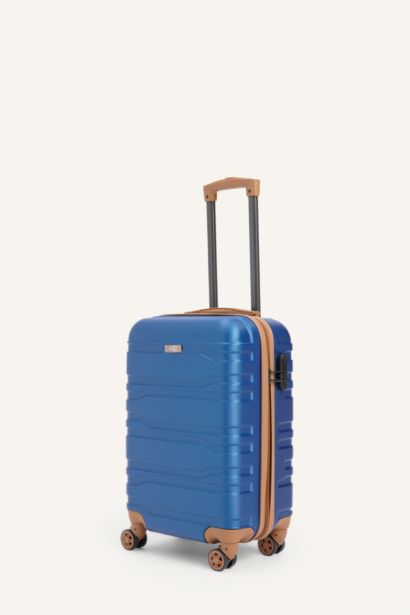 Unisex Sert Kapaklı Küçük Boy Valiz