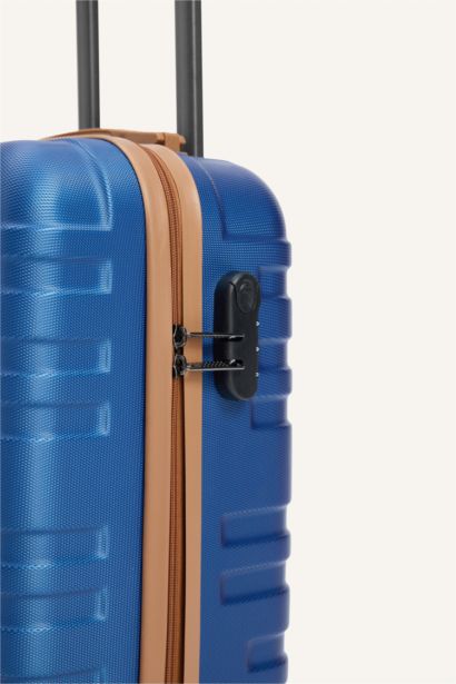 Unisex Sert Kapaklı Küçük Boy Valiz