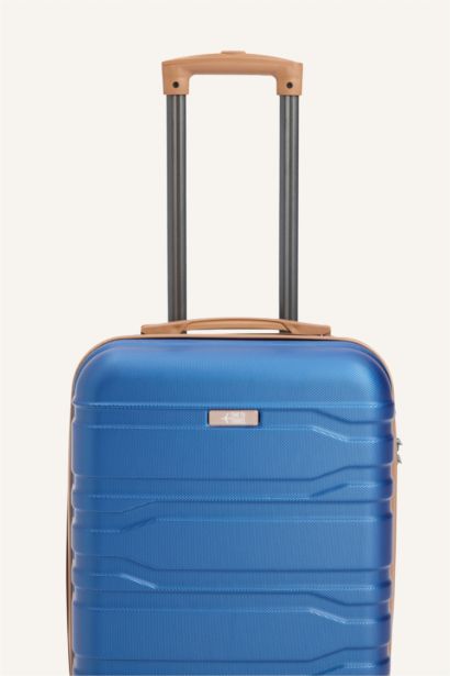 Unisex Sert Kapaklı Küçük Boy Valiz