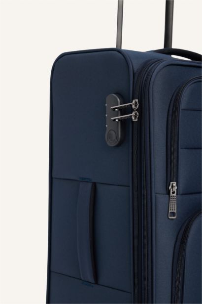 Unisex Sert Kapaklı Orta Boy	 Valiz