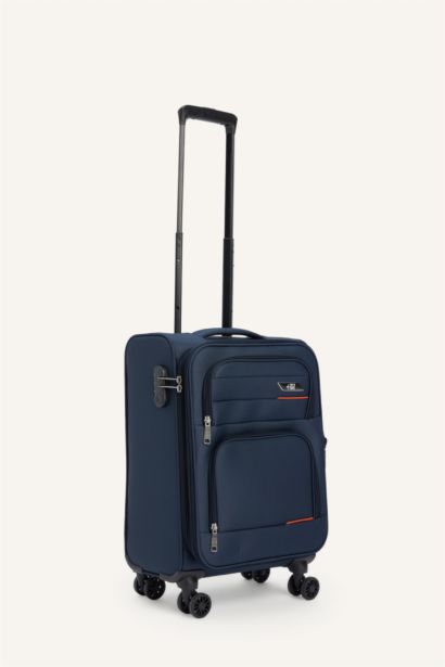 Unisex Sert Kapaklı Küçük Boy Valiz