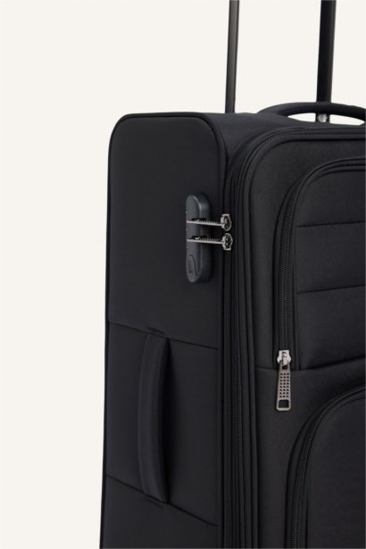 Unisex Sert Kapaklı Orta Boy Valiz