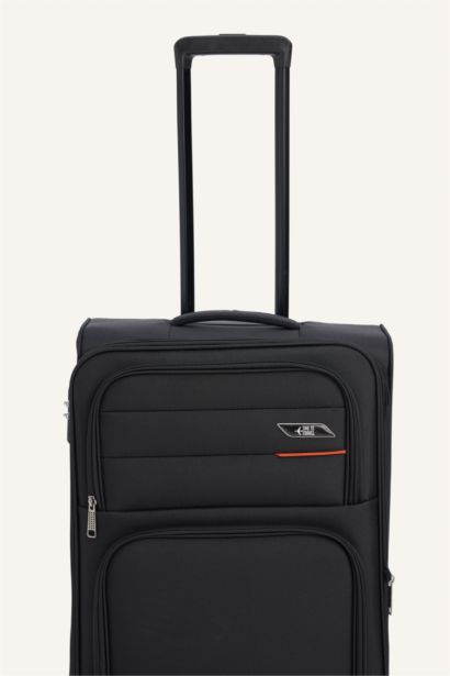 Unisex Sert Kapaklı Orta Boy Valiz