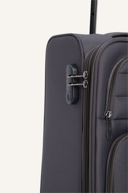 Unisex Sert Kapaklı Küçük Boy Valiz