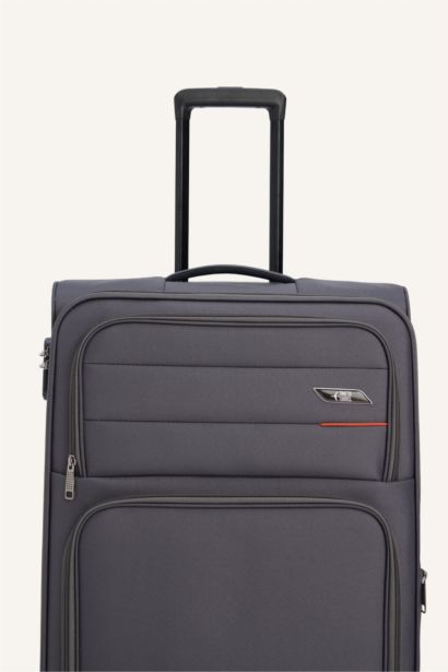 Unisex Sert Kapaklı Büyük Boy	 Valiz