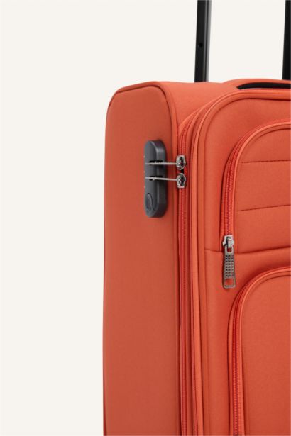 Unisex Sert Kapaklı Büyük Boy Valiz