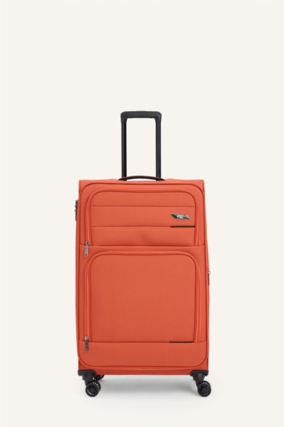 Unisex Sert Kapaklı Büyük Boy	 Valiz