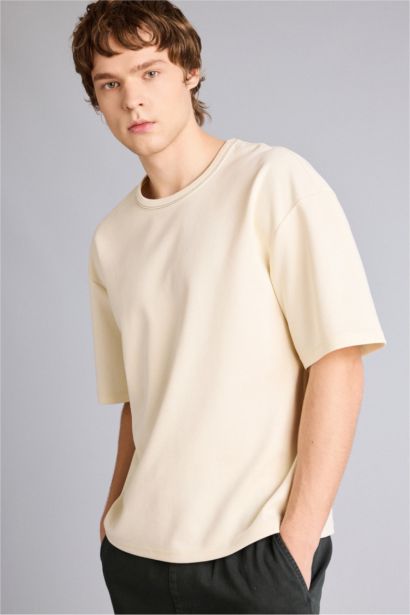 تيشيرت نص كم اوفر سايز