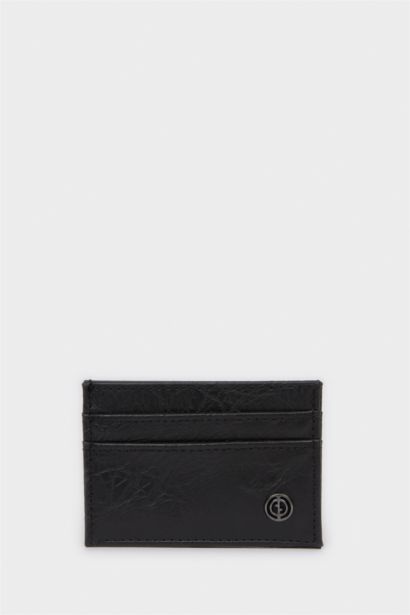 Erkek Suni Deri Kartlık