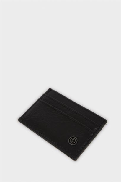 Erkek Suni Deri Kartlık