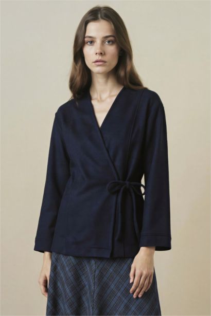 Slim Fit Soft Hairy Inside Cardigan