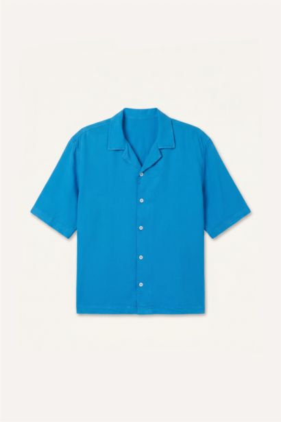 Boxy Fit Sensual Short Sleeve Shirt