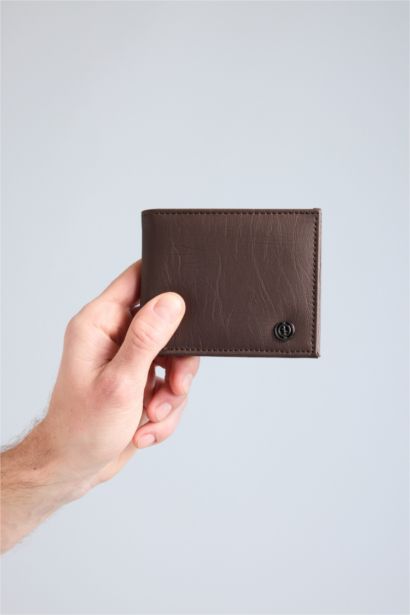 Man Faux Leather Wallets