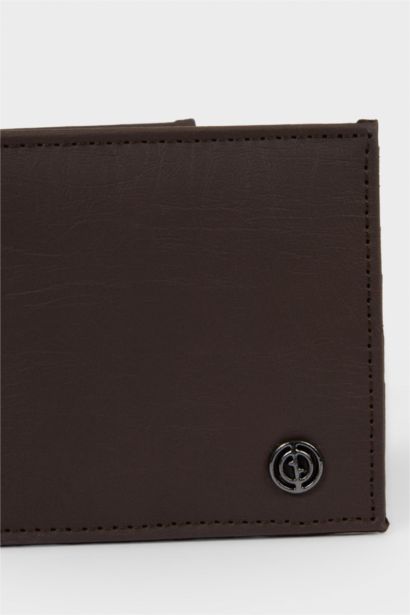 Man Faux Leather Wallets