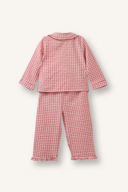 Dokuma 2'li Dokuma Pijama Kız Bebek